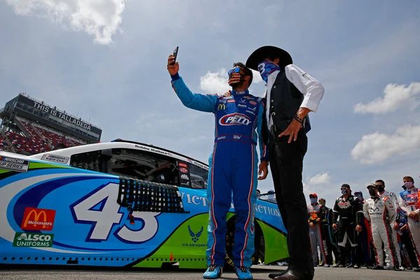 Squadre Della Nascar Cup Series Scendono Pista Geico 500 Talladega — Foto Stock