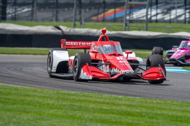 MARCUS ERICSSON (8), Indianapolis, Indiana 'daki Indianapolis Motor Yarış Pisti' nde İsveç 'in GMR Grand Prix uygulaması..