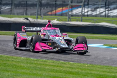 ABD 'li ALEXANDER ROSSI (98) Indianapolis, Indiana' daki Indianapolis Motor Yarış Pisti 'nde GMR Grand Prix uygulaması.