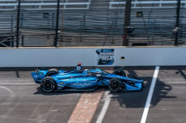 İngiltere 'nin MAX CHILTON (59) Indianapolis, Indiana' daki GMR Grand Prix 'sine hak kazanmıştır..