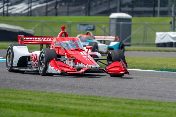 Marcus Ericsson Kumla Suecia Practica Para Gran Premio Gmr Indianapolis — Foto de Stock