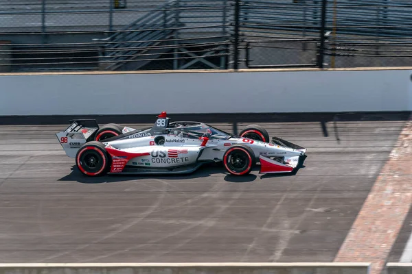 Marco Andretti United States Qualifies Gmr Grand Prix Indianapolis Motor — Stock Photo, Image