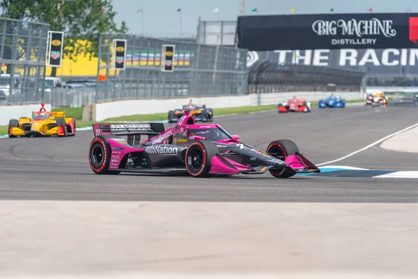 Alexander Rossi Los Estados Unidos Corre Través Las Vueltas Durante — Foto de Stock