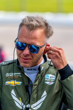 ED CARPENTER (20), Iowa, Iowa 'daki Iowa InDYCAR 250lere katılmaya hak kazandı..