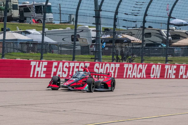 Alex Palou Barcelona España Practica Para Iowa Indycar 250S Iowa — Foto de Stock