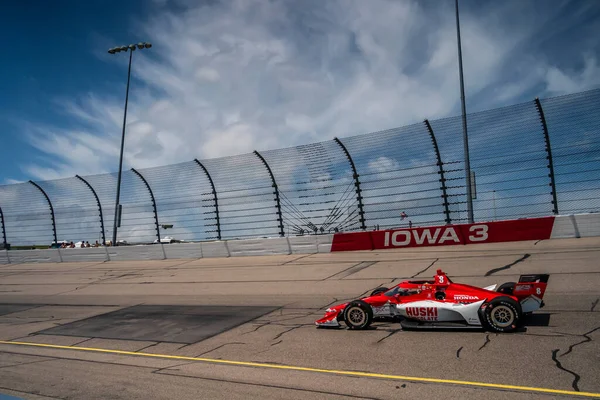 Marcus Ericsson Kumla Suecia Practica Para Iowa Indycar 250S Iowa —  Fotos de Stock