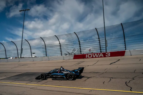 Rosenqvist Felix Vernamo Suécia Pratica Para Indycar Iowa 250S Iowa — Fotografia de Stock