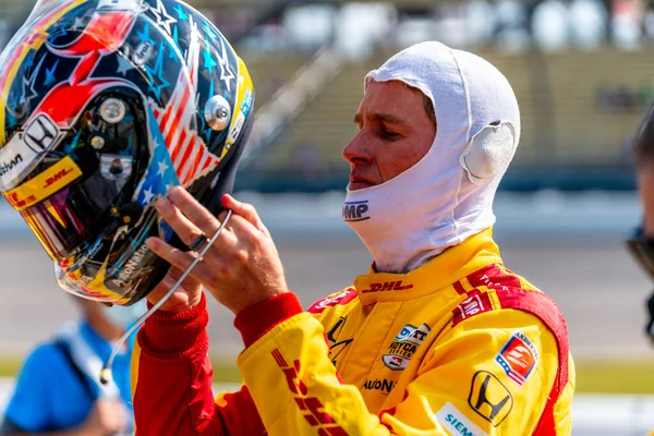 Egyesült Államok Ryan Hunter Reay Iowai Newtonban Iowa Található Iowa — Stock Fotó