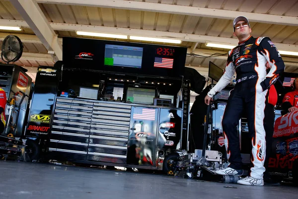 Noah Gragson Bereitet Sich Auf Das Training Für Den Traktor — Stockfoto