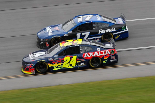 William Byron Tävlar Nedför Hundbenet Geico 500 Vid Talladega Superspeedway — Stockfoto