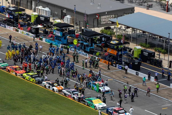 Darrell Wallace Lincoln Alabama Daki Talladega Superspeedway Geico 500 Için — Stok fotoğraf