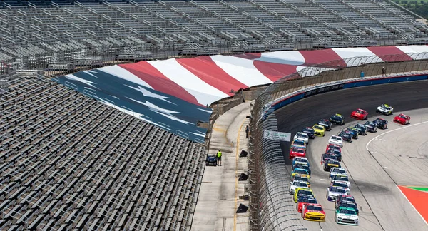 Austin Cindric Kämpft Auf Dem Texas Motor Speedway Fort Worth — Stockfoto