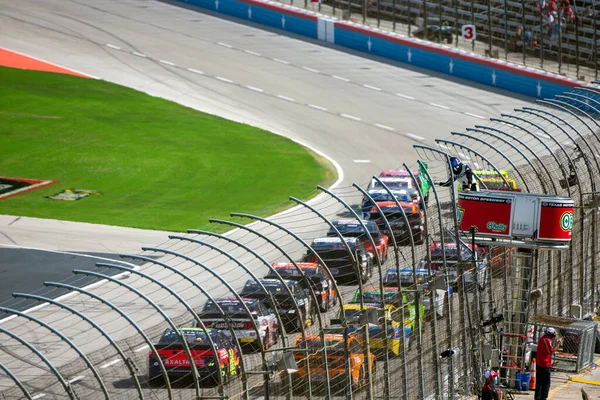 Drivers Race Position Reilly Auto Parts 500 Texas Motor Speedway — Stock Photo, Image