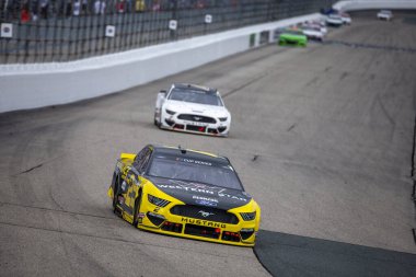 02 Ağustos 2020 - Loudon, New Hampshire, ABD: Brad Keselowski (2) Loudon, New Hampshire 'da Foxwood Resort Casino 301' i kazandı.