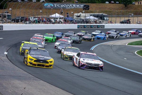 Agosto 2020 Loudon New Hampshire Usa Brad Keselowski Corre Posizione — Foto Stock