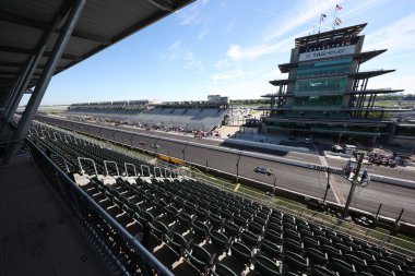 Indianapolis Motor Yarış Pisti Indianapolis, Indiana 'da Indianapolis 500' e ev sahipliği yapıyor..