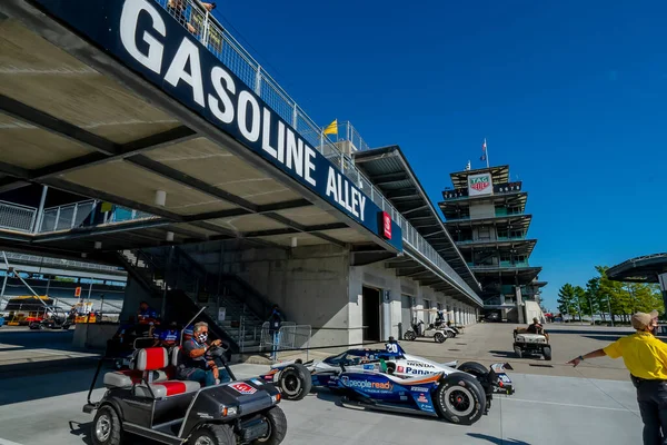 Carpenter United States Prepares Practice Indianapolis 500 Indianapolis Motor Speedway — Stock Photo, Image