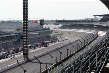 Indianapolis Motor Yarış Pisti Indianapolis, Indiana 'da Indianapolis 500' e ev sahipliği yapıyor..