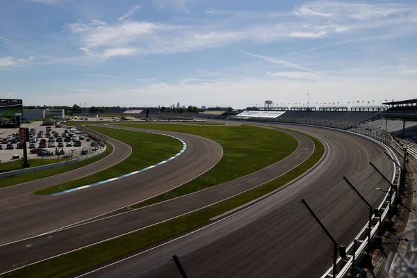 Indianapolis Motor Speedway Recebe Indianapolis 500 Indianapolis Indiana — Fotografia de Stock