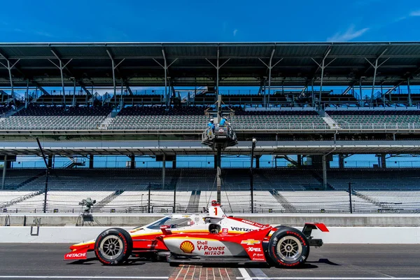 Josef Newgarden United States Practices Indianapolis 500 Indianapolis Motor Speedway — Stock Fotó