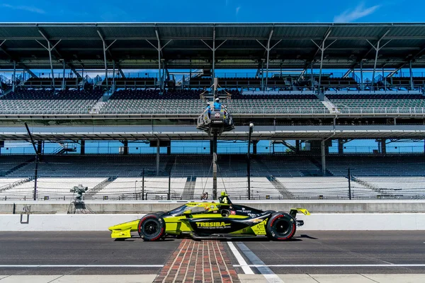 Charlie Kimball Los Estados Unidos Practica Para Indianapolis 500 Indianapolis — Foto de Stock