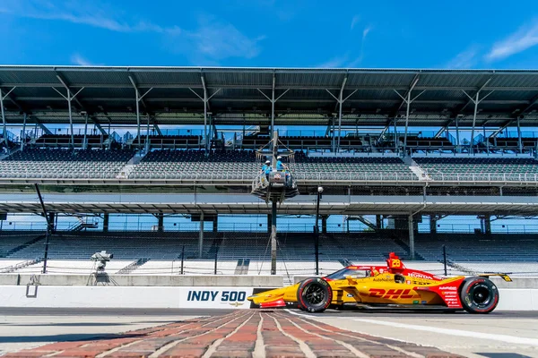 Ryan Hunter Reay Los Estados Unidos Practica Para Indianapolis 500 — Foto de Stock