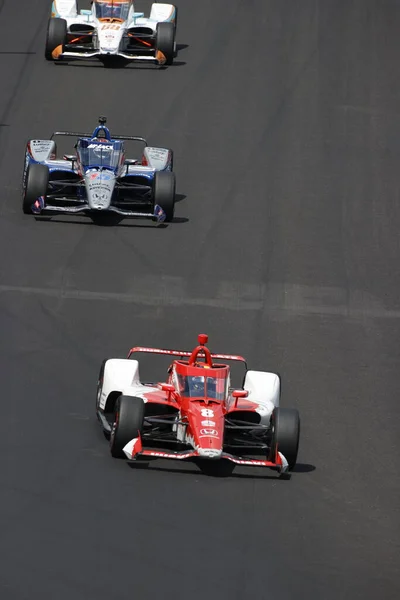 Los Equipos Ntt Indycar Series Toman Pista Para Competir Por — Foto de Stock