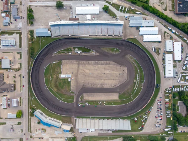 July 2020 Knoxville Iowa Usa Knoxville Raceway Semi Banked Mile — стоковое фото