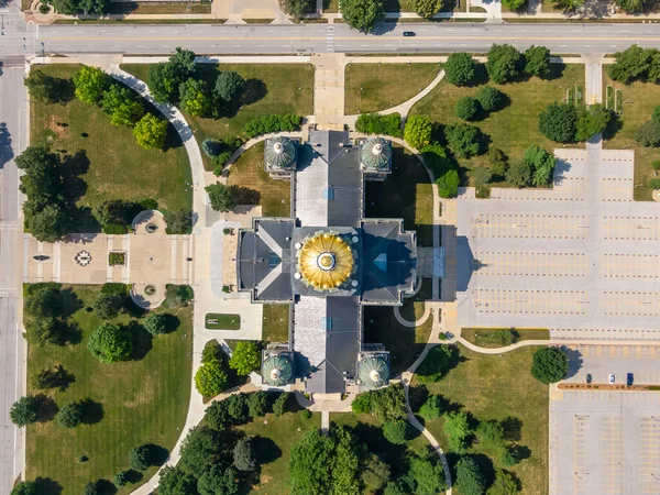 Julho 2020 Des Moines Iowa Estados Unidos Capitólio Estado Iowa — Fotografia de Stock