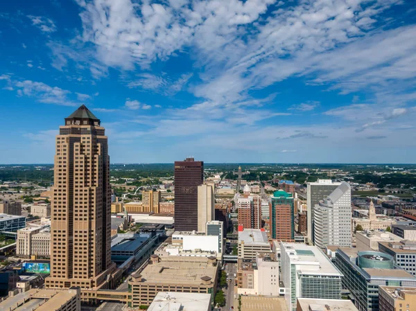 Července 2020 Des Moines Iowa Usa Des Moines Hlavním Městem — Stock fotografie