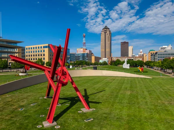 Juli 2020 Des Moines Iowa Usa Des Moines Ist Die — Stockfoto