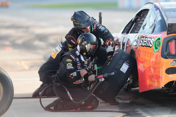 Wyścigi Corey Lajoie Dla Firekeepers Casino 400 Michigan International Speedway — Zdjęcie stockowe