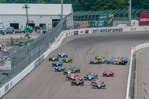 Alexander Rossi Los Estados Unidos Estrella Durante Bommarito Automotive Group — Foto de Stock