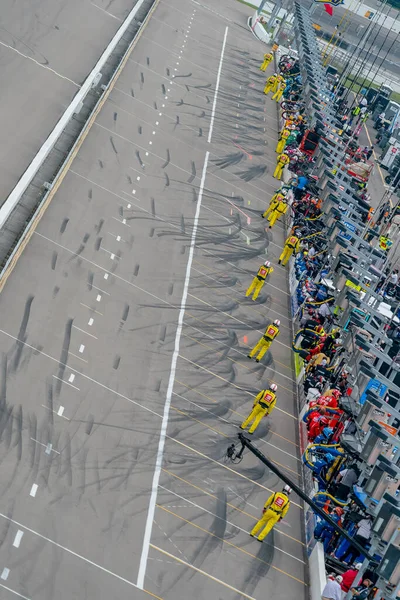 Los Equipos Ntt Indycar Series Toman Pista Para Competir Por —  Fotos de Stock