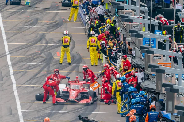 Marcus Ericsson Kumla Svezia Porta Sua Auto Servizio Durante Bommarito — Foto Stock