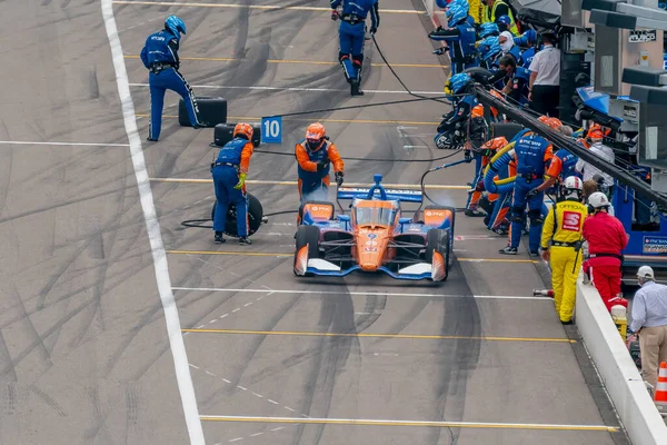 Auckland Yeni Zelanda Dan Scott Dixon Madison Illinois Deki World — Stok fotoğraf