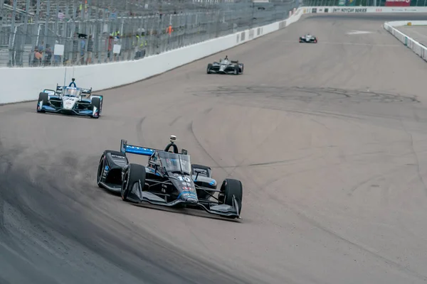 Felix Rosenqvist Varnamo Suécia Percorre Voltas Durante Corrida Para Bommarito — Fotografia de Stock