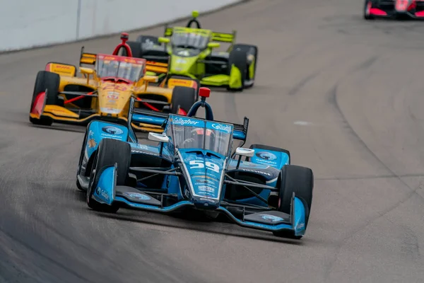 Conor Daly Los Estados Unidos Corre Través Los Giros Durante — Foto de Stock