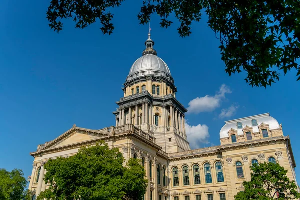 Agosto 2020 Springfield Illinois Estados Unidos Capitolio Del Estado Illinois — Foto de Stock