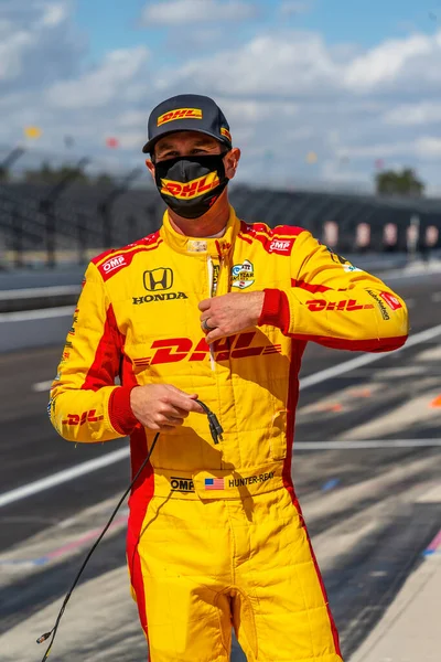 Egyesült Államok Ryan Hunter Reay Indianapolis Indianapolis Motor Speedway Indiana — Stock Fotó