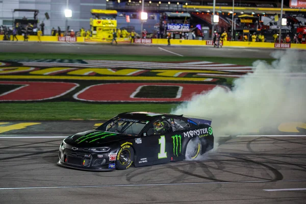 Kurt Busch Remporte South Point Hotel Casino 400 Las Vegas — Photo