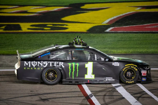 Kurt Busch Gewinnt Das South Point Hotel Casino 400 Auf — Stockfoto