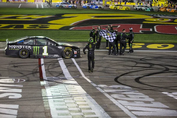 Kurt Busch Nyerte South Point Hotel Casino 400 Las Vegas — Stock Fotó