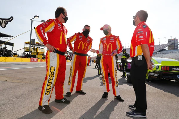 Matt Kenseth Fährt Für Das South Point Hotel Casino 400 — Stockfoto