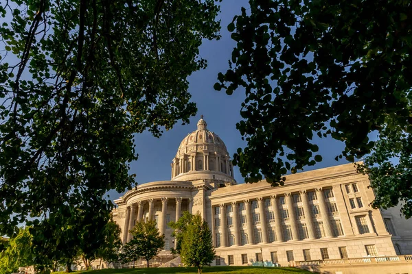 August 2020 Jefferson City Missouri Usa Missouri State Capitol Located — Stock Photo, Image