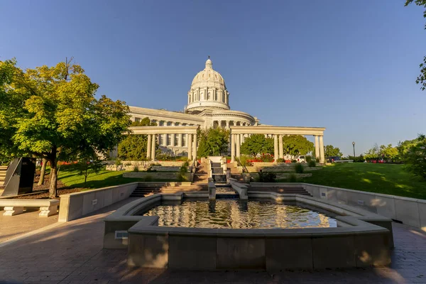26 Ağustos 2020 - Jefferson City, Missouri, ABD: Jefferson City 'de bulunan Missouri Eyalet Başkenti ve diğer ikisinin yangınlarda zarar görmesinden sonra şehrin üçüncü başkenti..