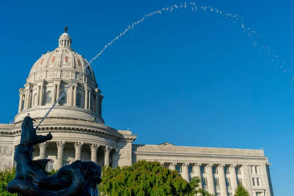 Août 2020 Jefferson City Missouri États Unis Capitole État Missouri — Photo