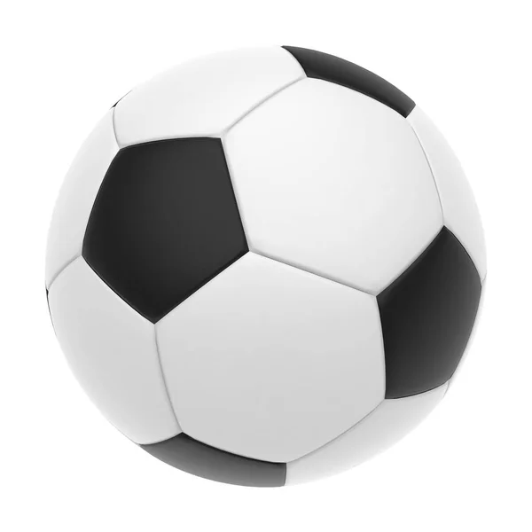 Imagem 3d. Bola de futebol . — Fotografia de Stock