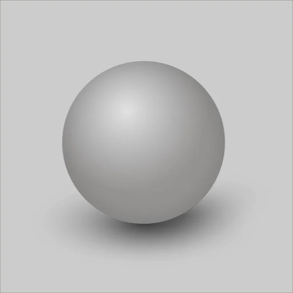 Bola de vector 3d . — Archivo Imágenes Vectoriales