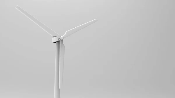 Rendering Illustration Wind Power Plant — Stock Photo, Image